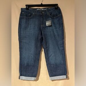 Boyfriend Cuffed Crop Jeans